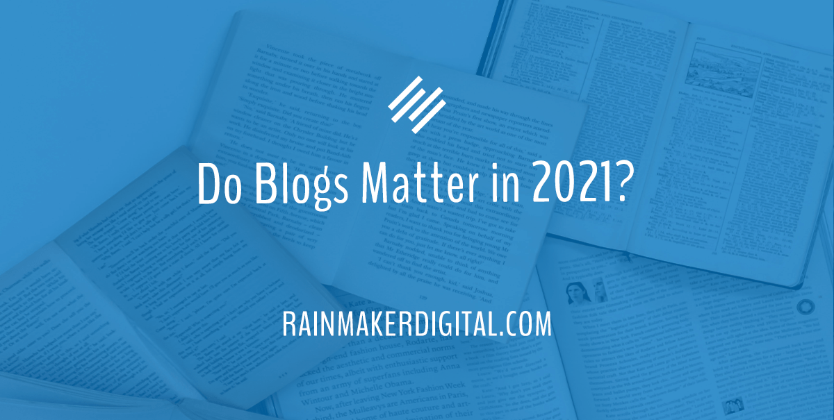 Do blogs matter?