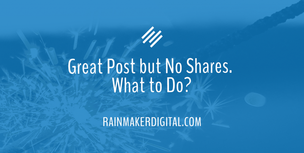 How to get post shares - Rainmaker Dispatch