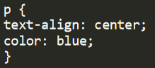 p CSS
