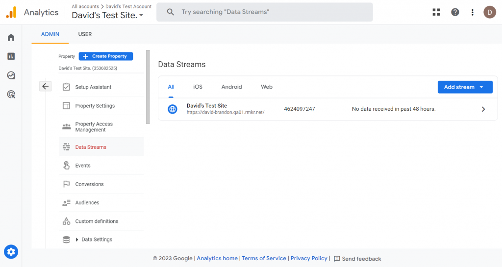 data streams